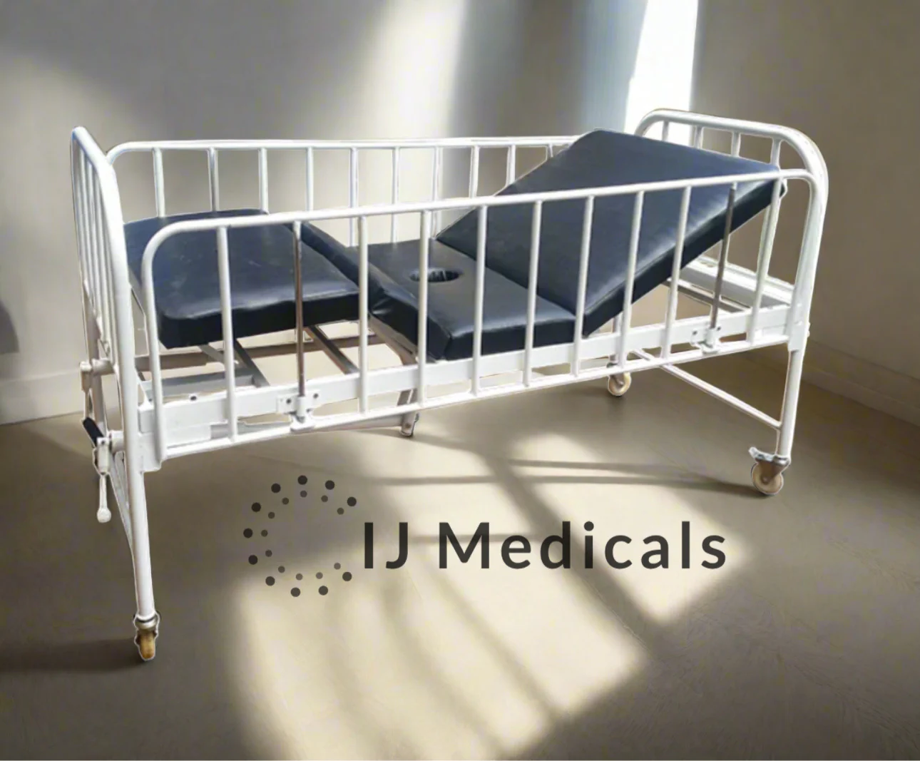 Hospital Commode Bed (Head & Leg Adjustable)