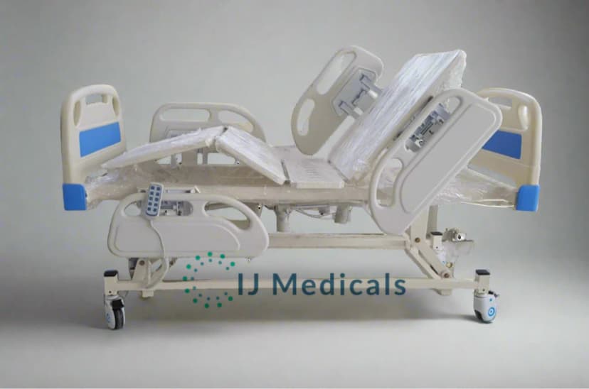 Five Function Electric Home care Patient Bed (Head, Leg, Height and Tilt Adjusting)